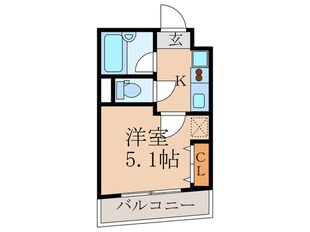 グランアセット中落合の物件間取画像